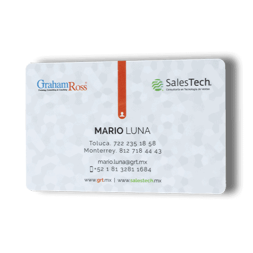 tarjetas de presentacion con plastikko